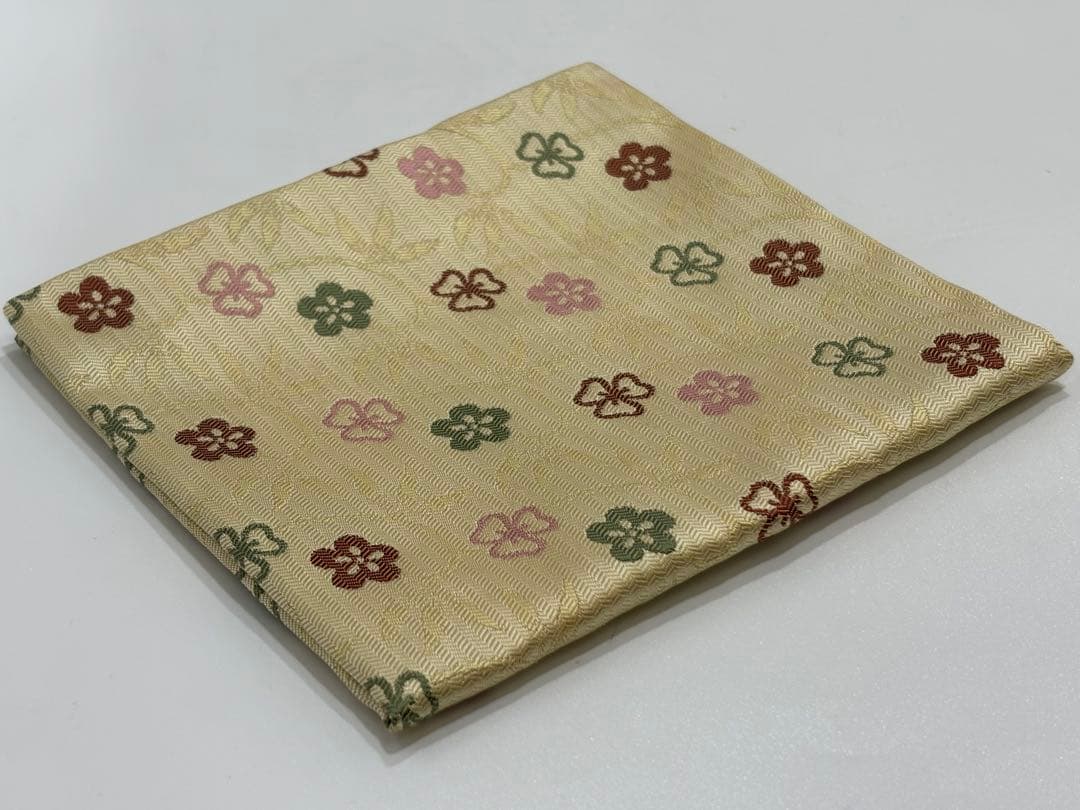 茶道具 土田友湖 笹蔓紹巴 袱紗 帛紗 共箱