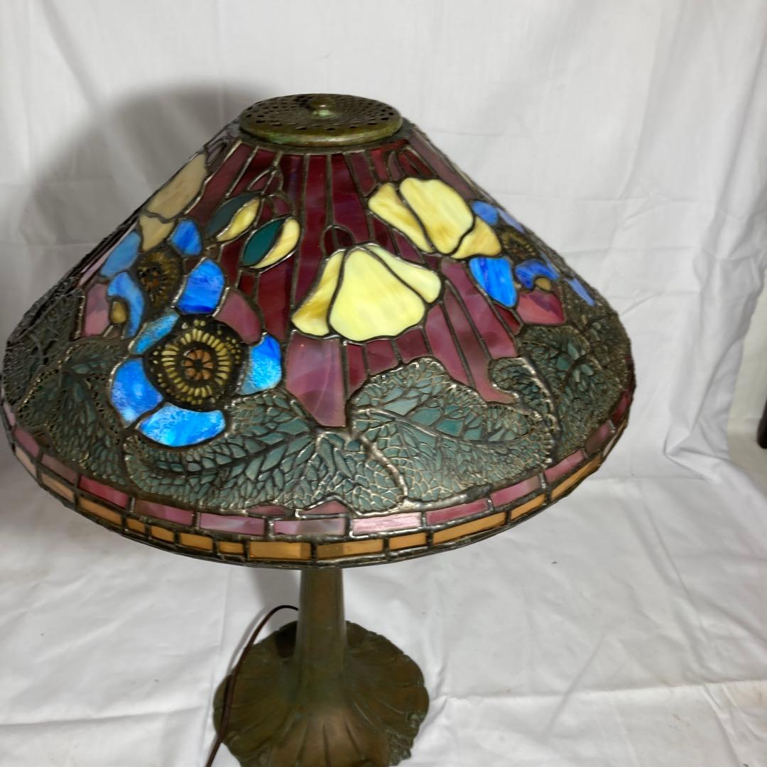 ステンドグラスランプ