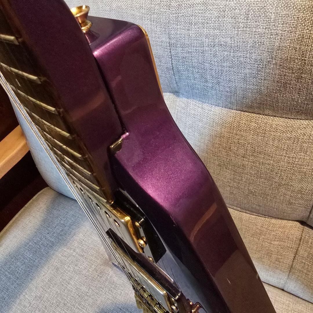 84年製 Greco TUSK GTV-60 パープル フライングV