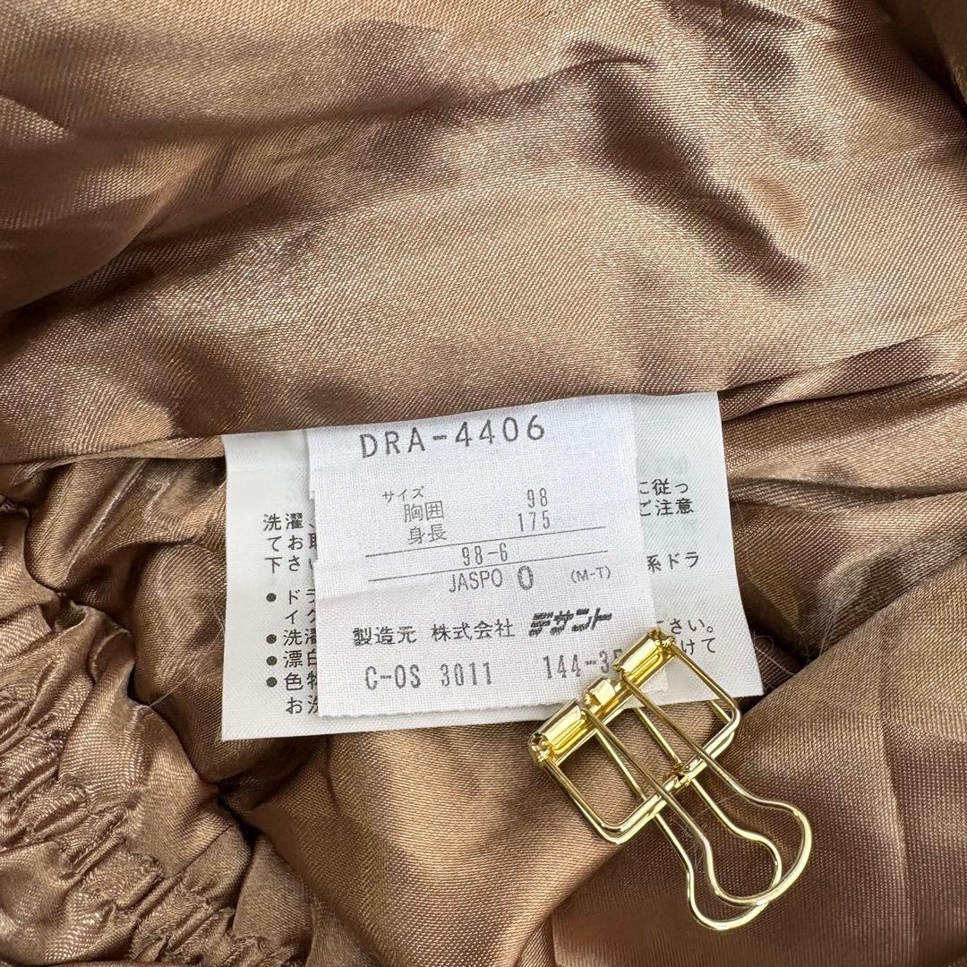 DESCENTE デサント XLサイズ スキーウェア 金ボタン 派手 レトロ