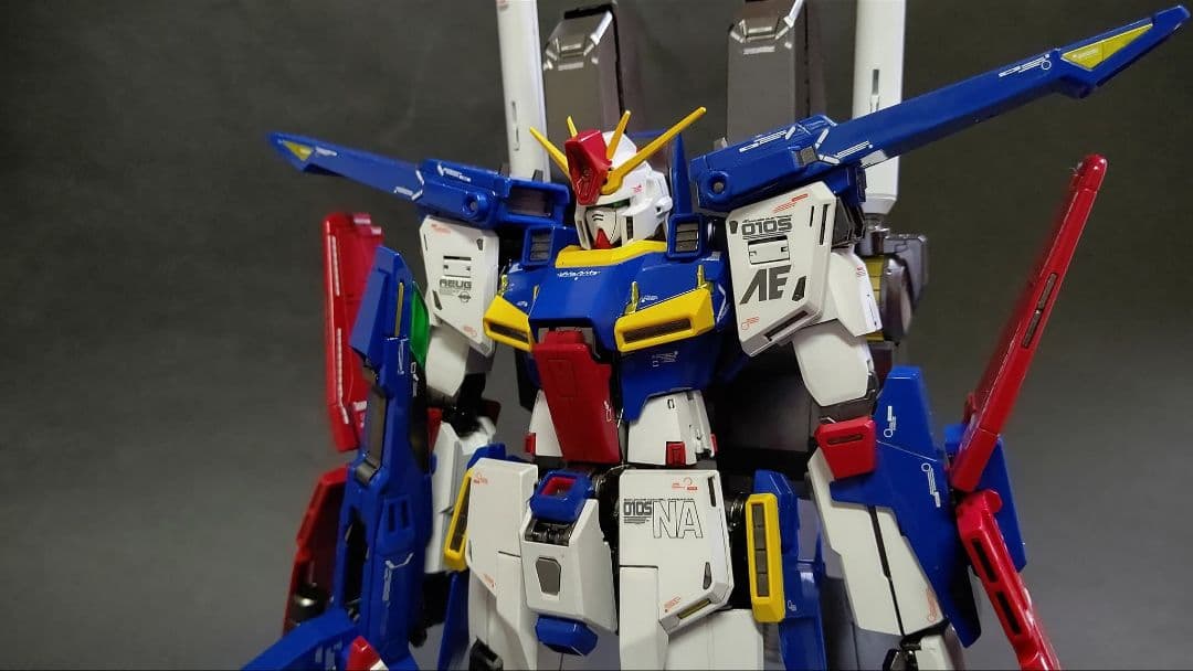 MGカトキ強化型ZZ ガンダム全塗装作品