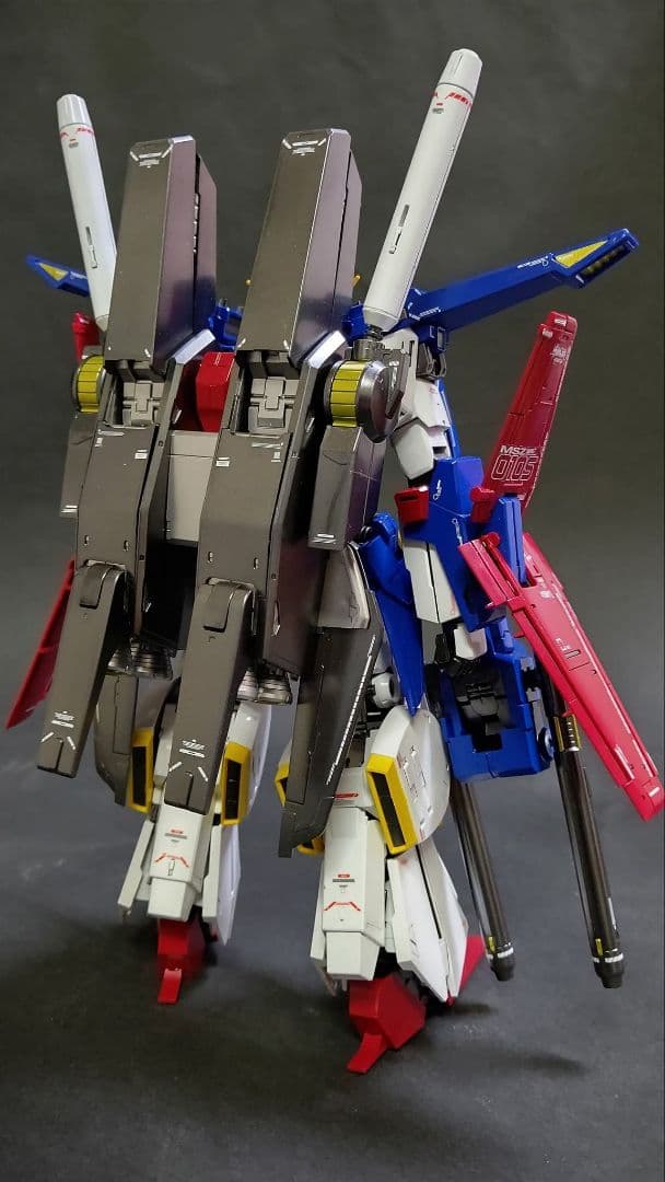 MGカトキ強化型ZZ ガンダム全塗装作品