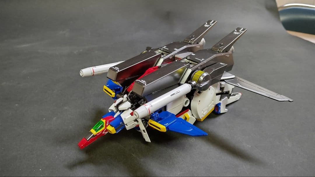 MGカトキ強化型ZZ ガンダム全塗装作品