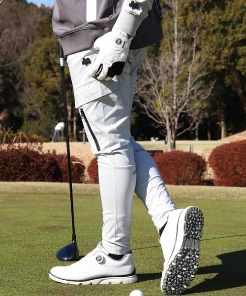 LUXE/R GOLF ストレッチ布帛カーゴパンツ 45940ICEM