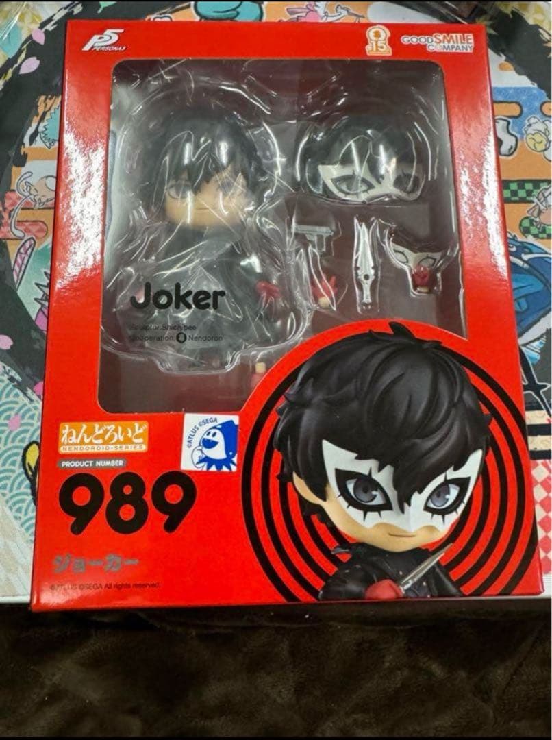 新品未開封　ねんどろいど　ペルソナ5　ジョーカー　989