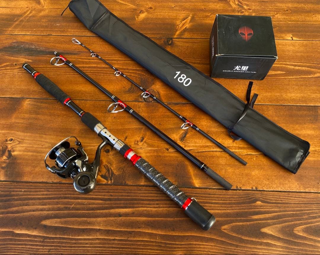 ジギングセット　ジギングロッド　船釣り　3P パックロッド　青物　スロージギング