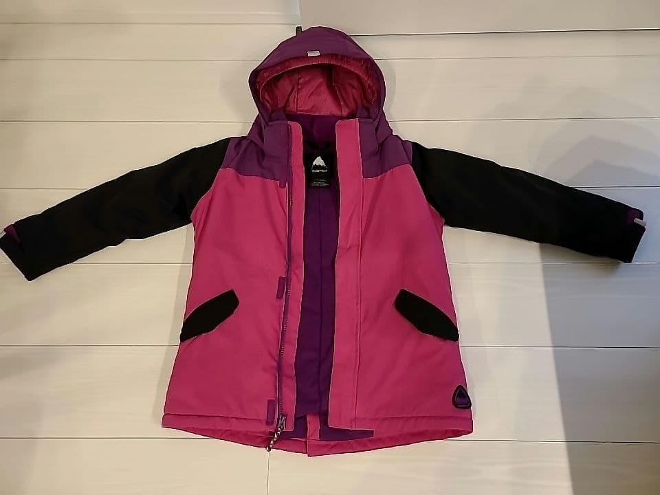 burton スノーボードウェア キッズ 上下 xs 110〜120 キッズ