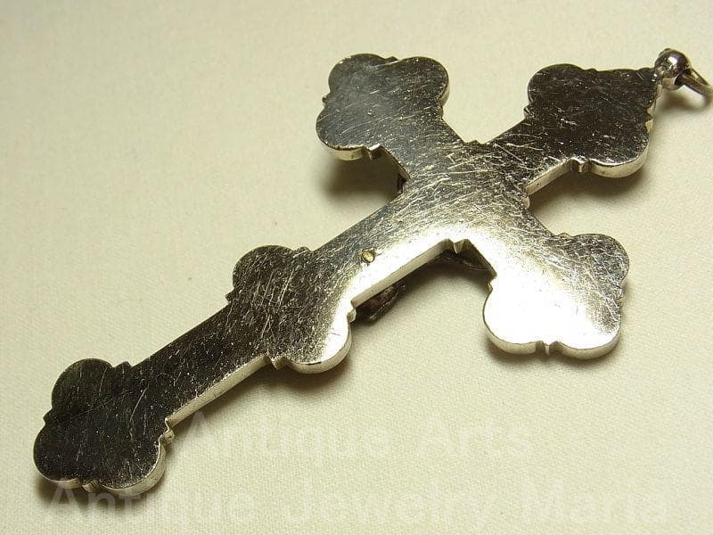 c1555イタリア マイクロモザイクタイル クロス《大型サイズ（S）》