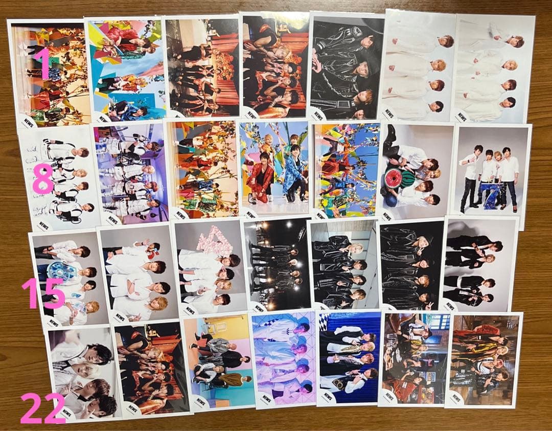 バラ売り可❗️ NEWS 公式写真 集合 まとめ売り