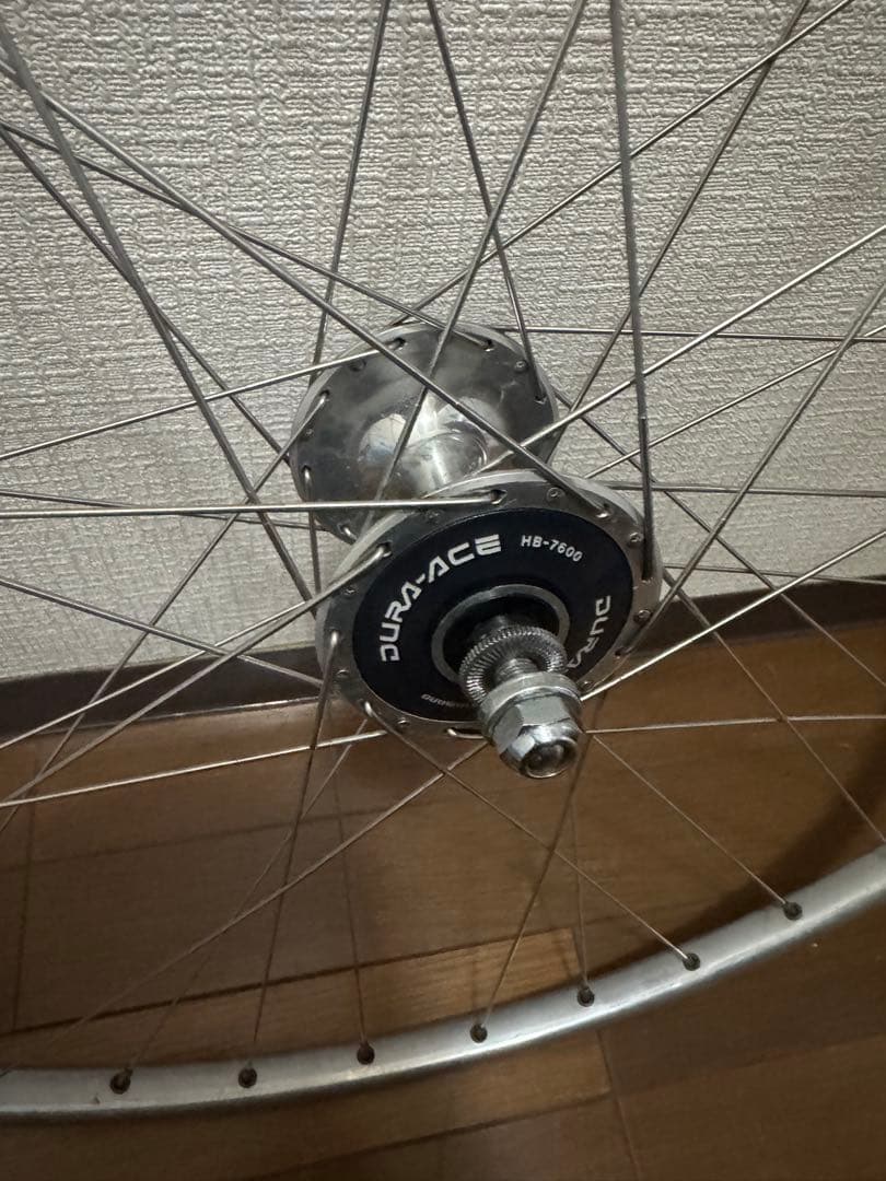 DURA-ACE HB-7600 完組ホイール 前輪　競輪用