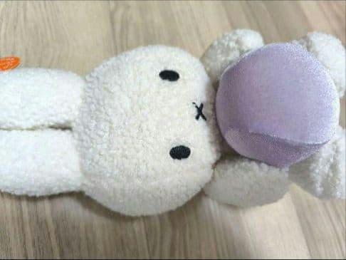 万博オランダ館 ミッフィー オーブぬいぐるみ 大　ラッピング