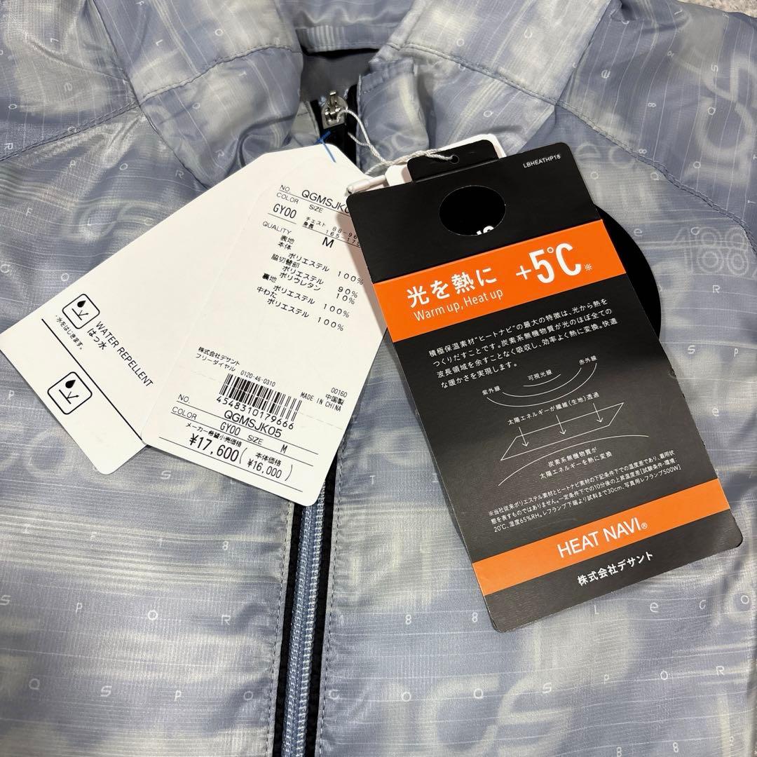 新品ルコックゴルフ ヒートナビ中綿ブルゾン