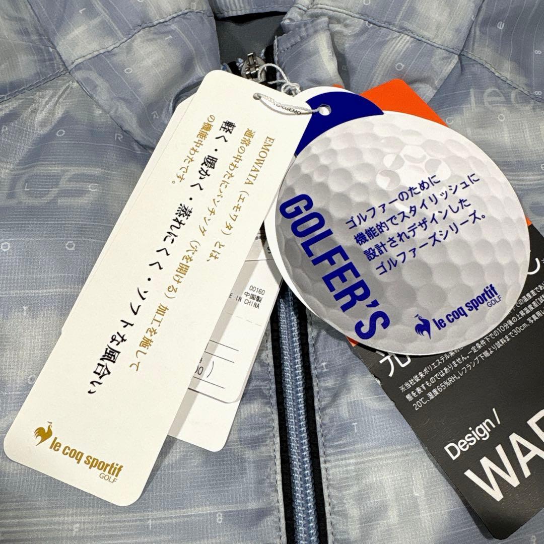新品ルコックゴルフ ヒートナビ中綿ブルゾン