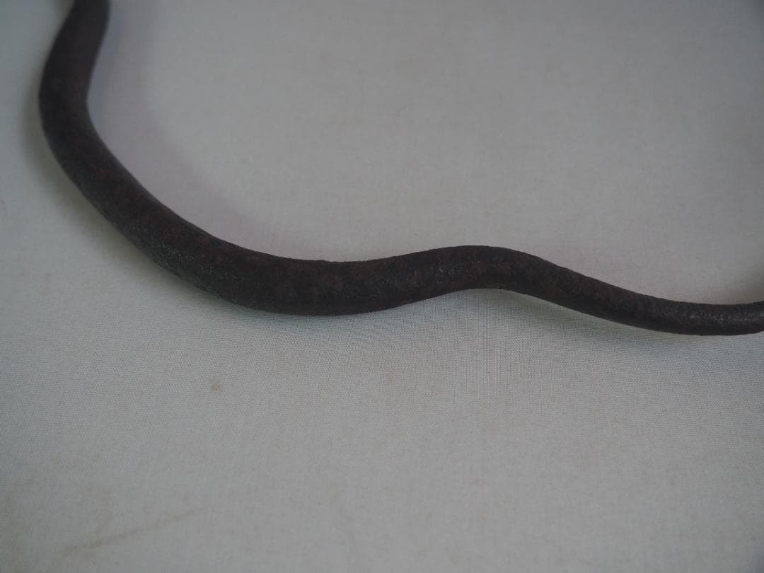 西村道弥造『鉄木瓜形釜釣』大西浄長極箱