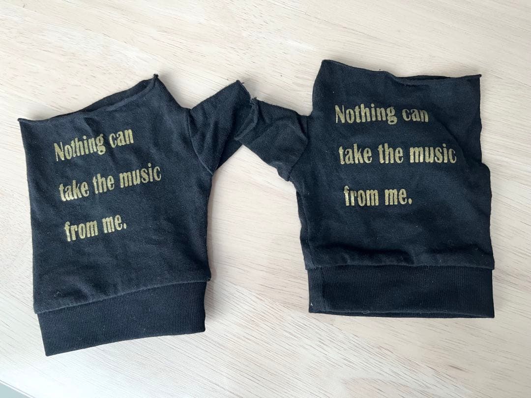 UVERworld グローブ　ゴールド