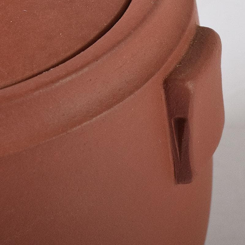 中国　中国宣興銘　紫砂　朱泥　宝瓶　急須　茶壷　V　R8342