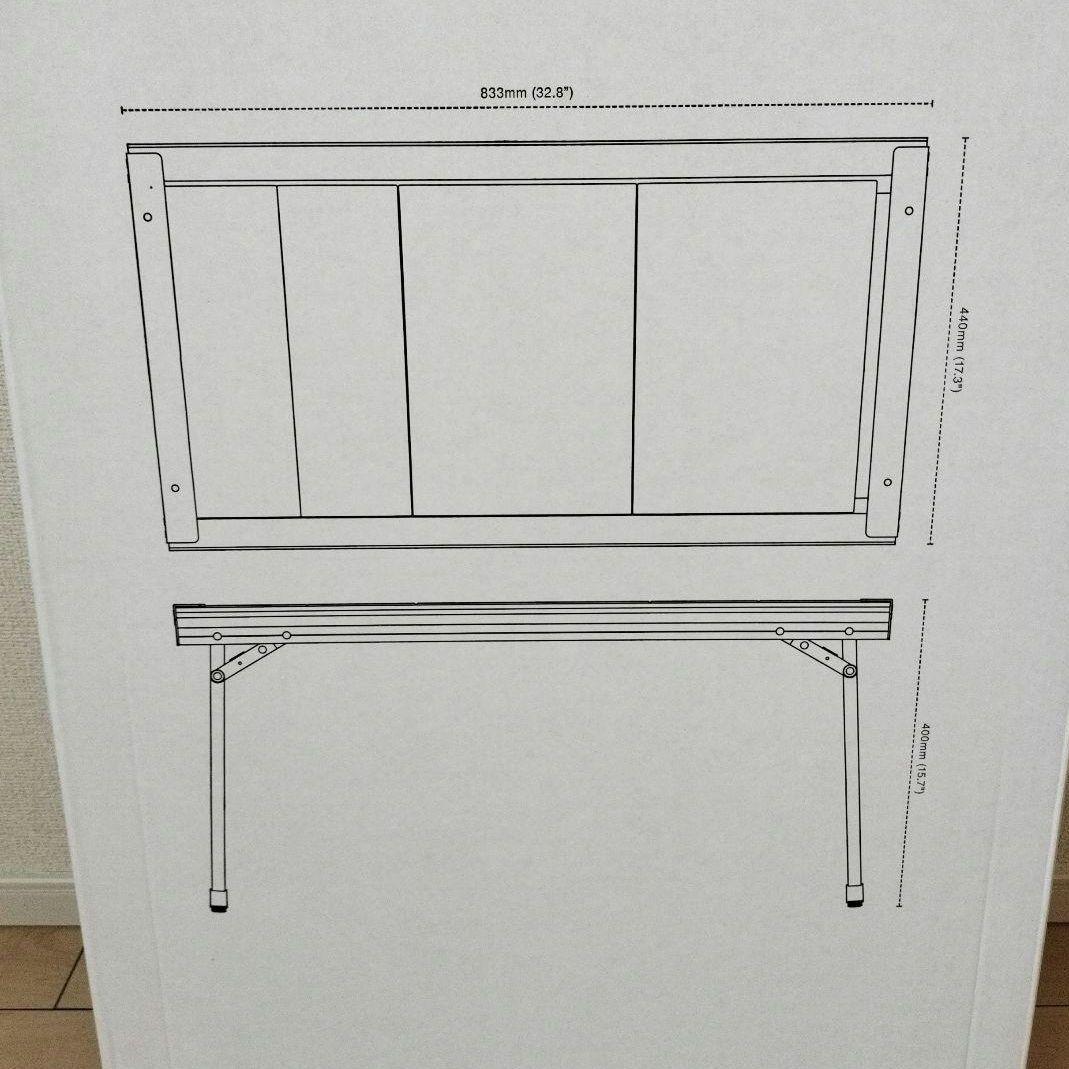  peak Entry IGT Black アウトドアテーブル