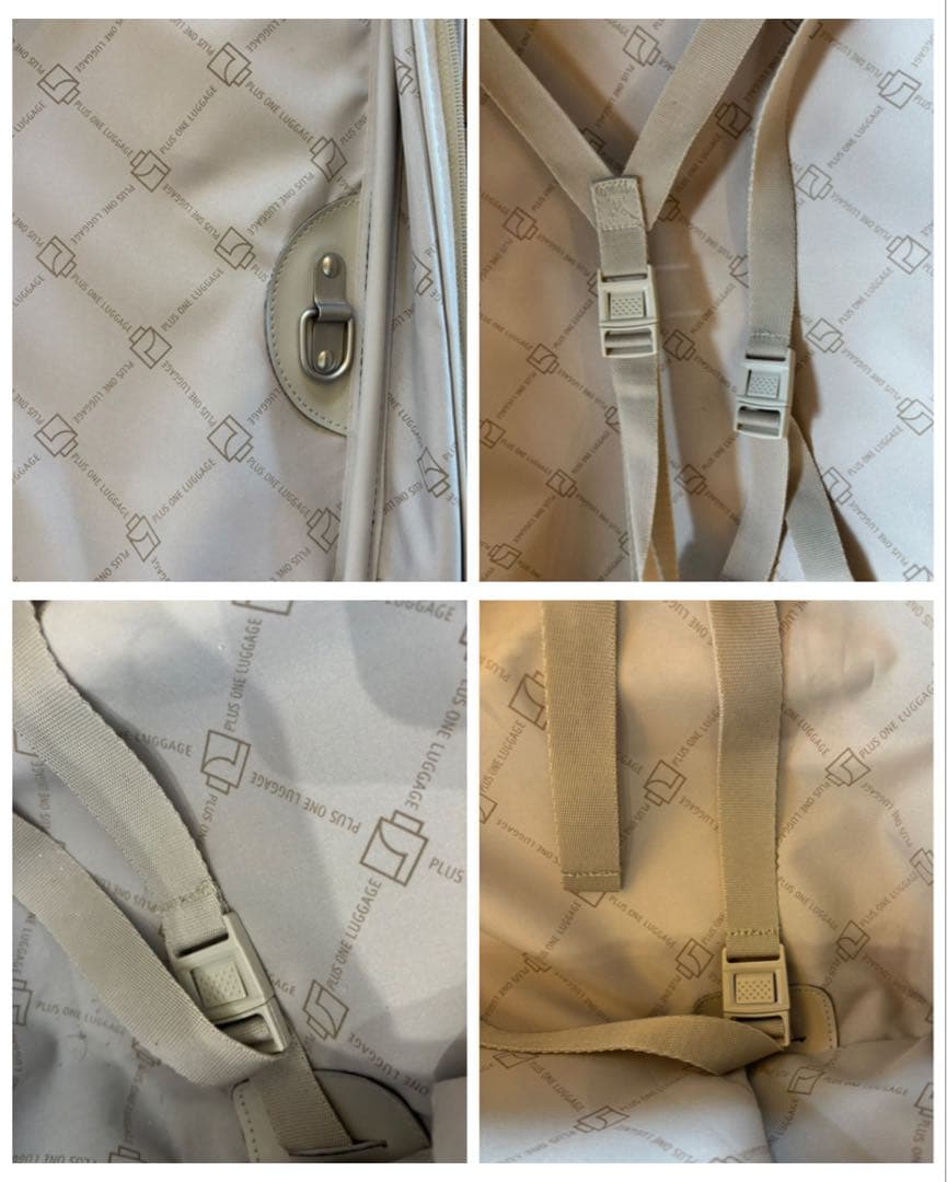 プラスワン ラゲッジ キャリーケース　TSAロック　大容量　超大型　スーツケース