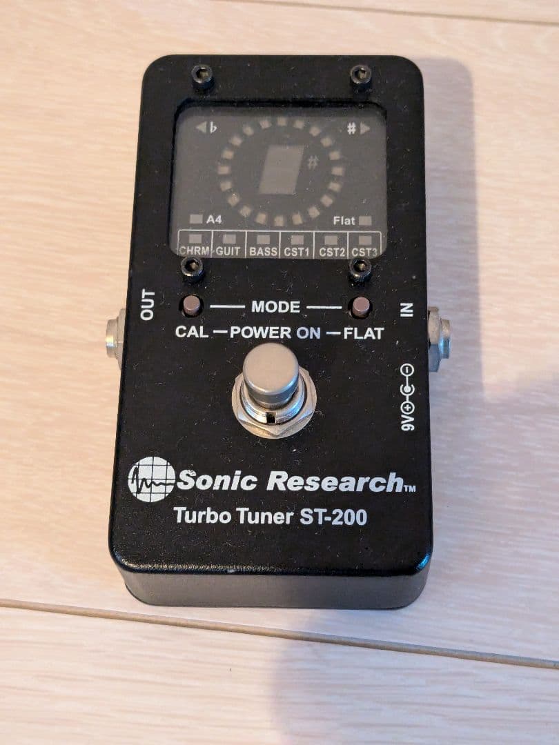 ギター SeinaSonicResearch Turbo TunerST-200