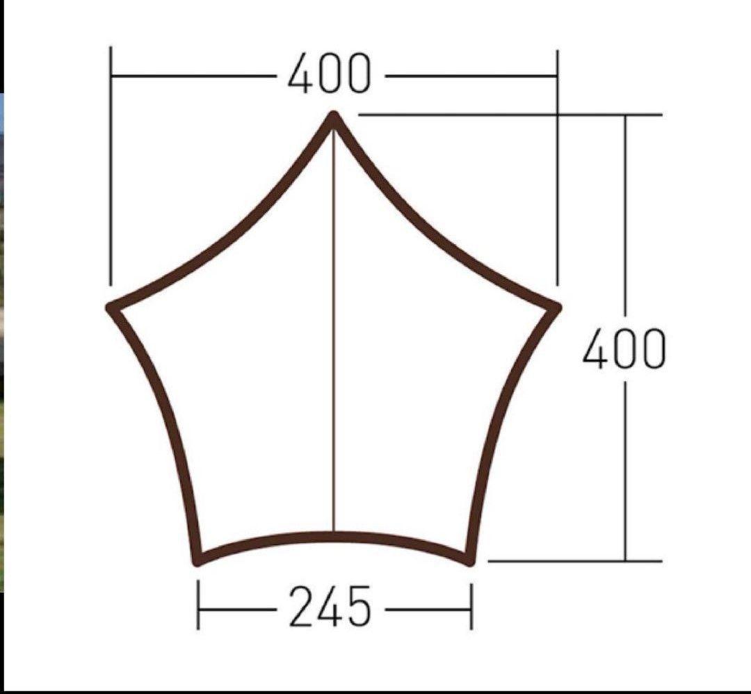 新品未開封 OGAWA システムタープ Penta 4×4 TC