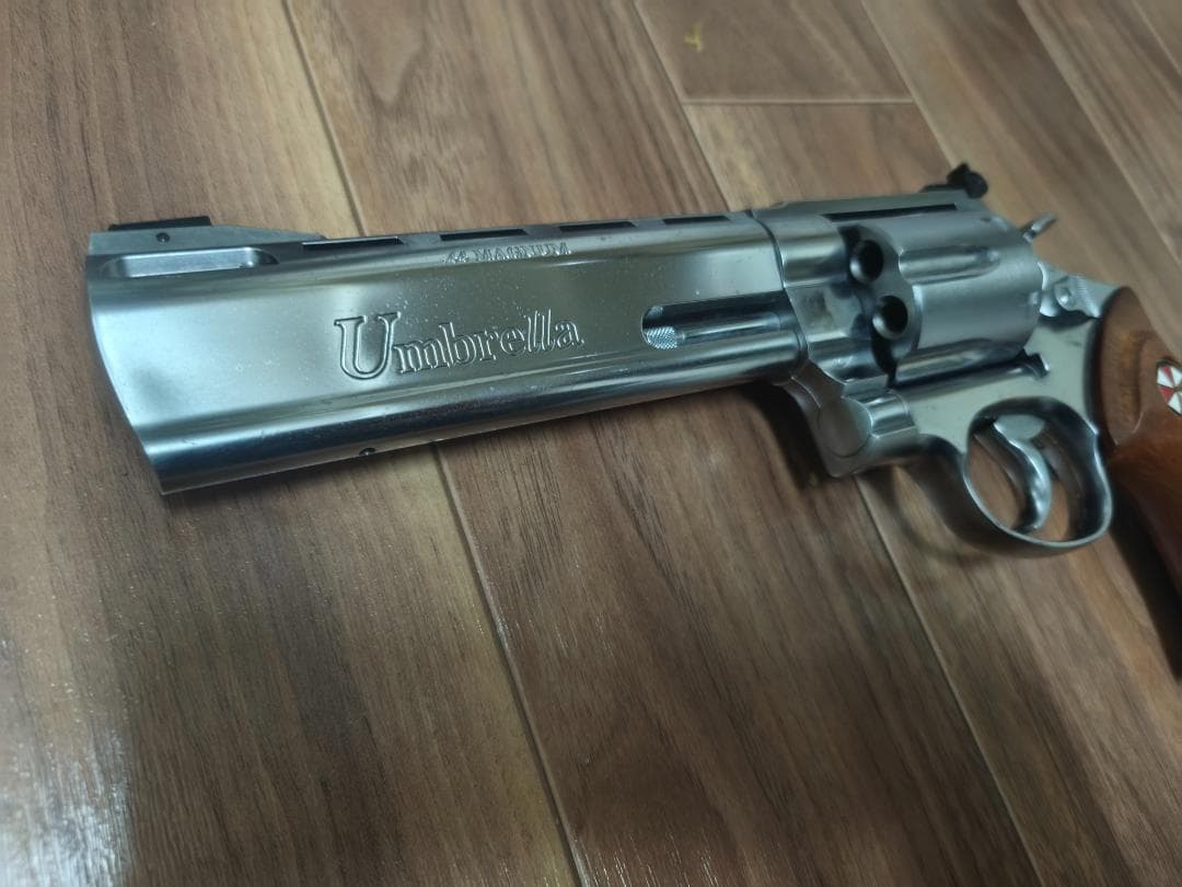 【限定品】 タナカ アンブレラ マグナム 6インチ バイオハザード 木製