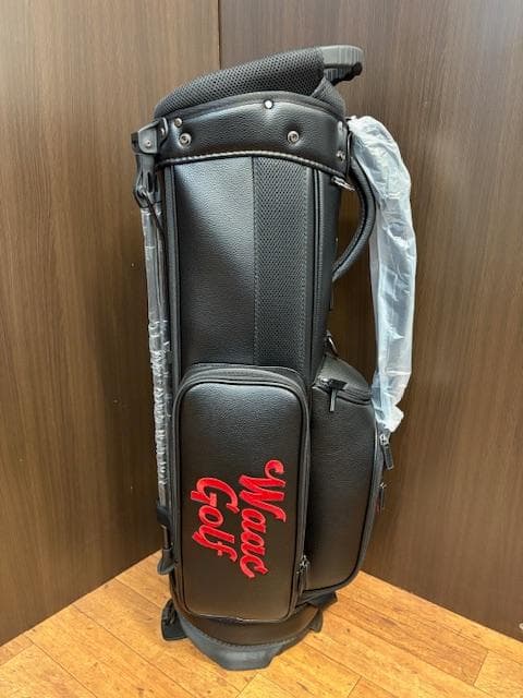 ワック BUCKET WAACK スタンド式キャディバッグ 黒