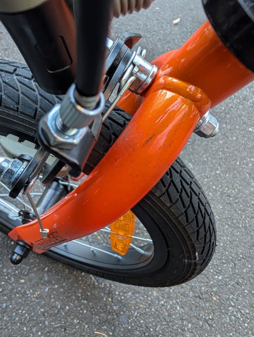 美品STRIDER 14x オレンジ2025年1月購入品