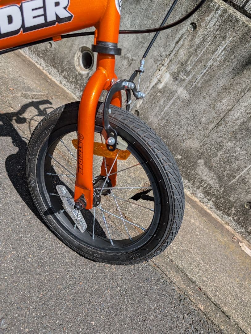 美品STRIDER 14x オレンジ2025年1月購入品