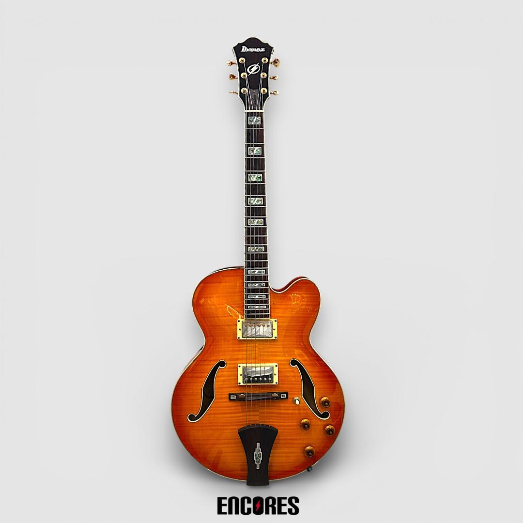 IBANEZ AF105-AMB-12-01 フルアコギター