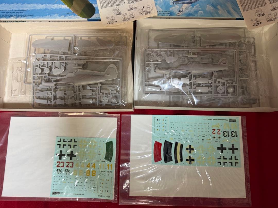 1/48フジミ、ホビークラフト、エデュアルド Bf 109シリーズ 全8個セット