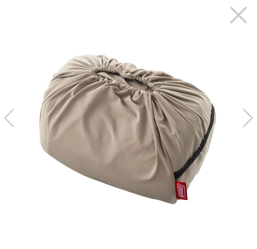 未使用品コールマン 寝袋 ファミリー2 IN 1 C5 グレージュ色