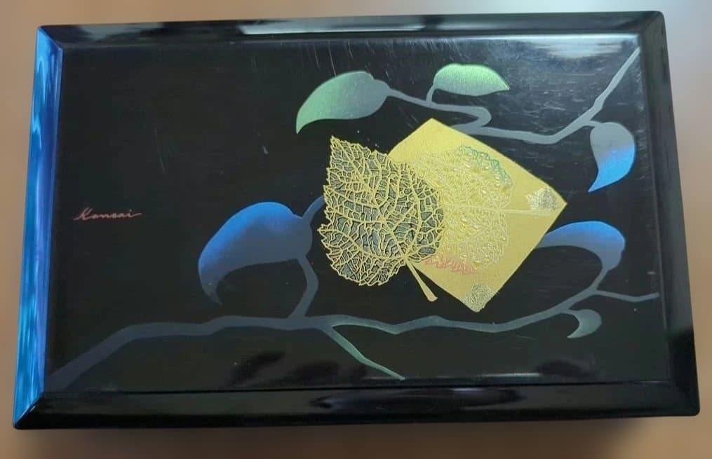 ミタニ　漆器　KANSAI 山本寛斎　オルゴール　ジュエリーボックス　宝石箱