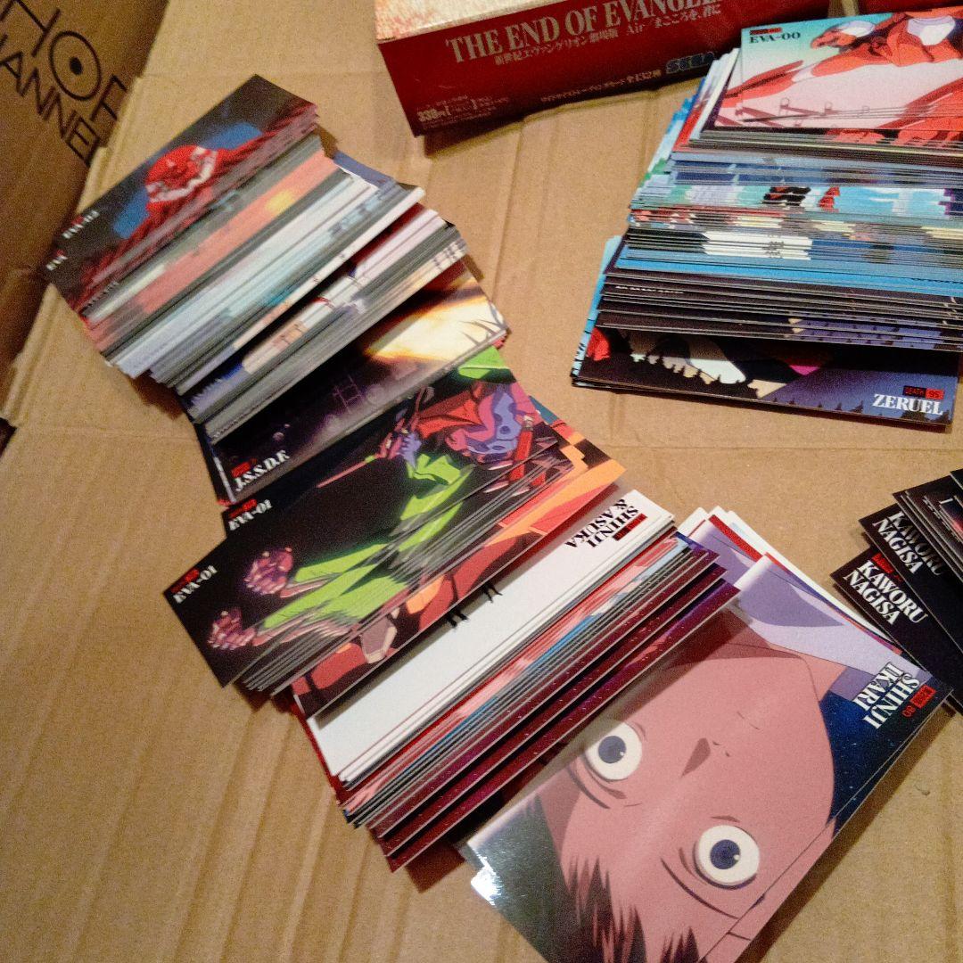 ▶大量　エヴァンゲリオン　劇場版　ワイドサイズ トレーディングカードセット