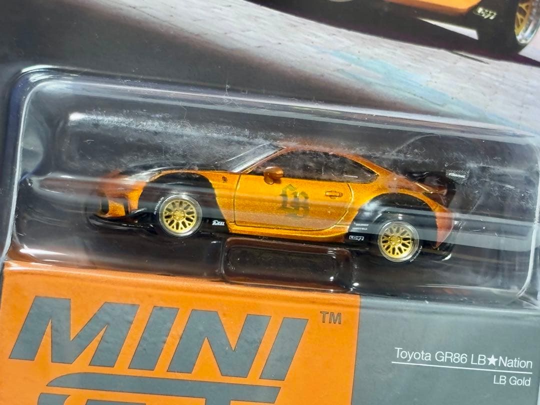 mini GT LBWK特注 GR86＆ 大阪オートメッセ限定 ケンメリ