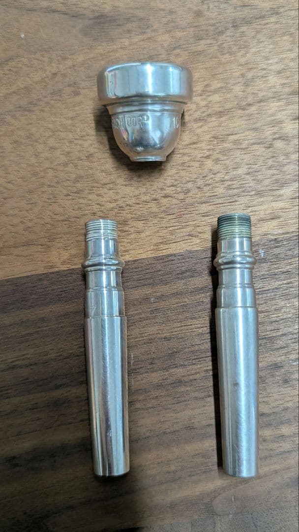 旧刻印Vincent Bach Corp 1C(ドットなし)　ツーピース