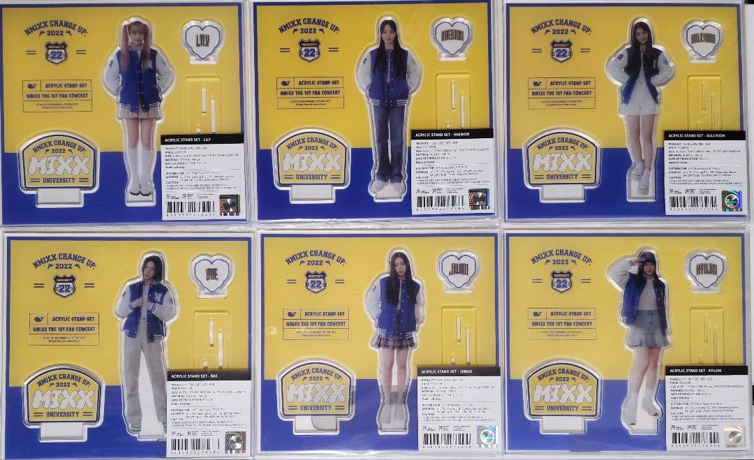 NMIXX アクスタ　MIXXUNIVERSITY ソウルコン　　新品未開封