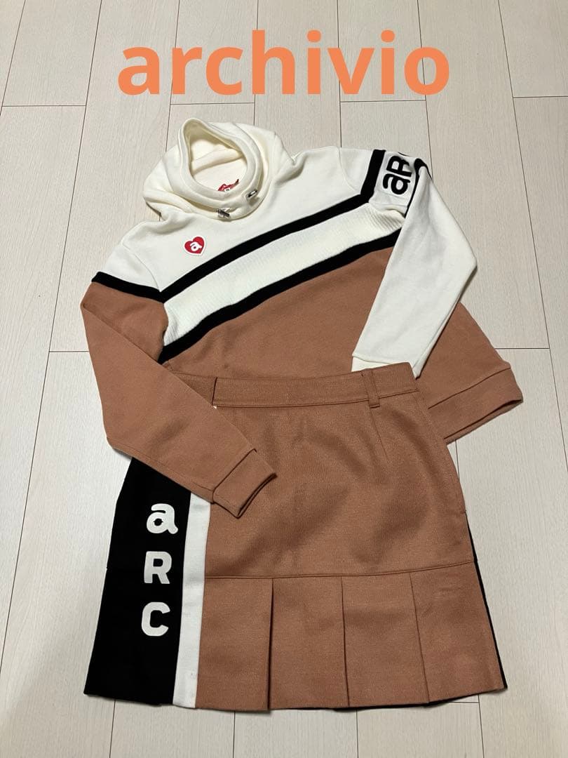 ちーちゃん(超美品)アルチビオニットパーカー・ニットスカート サイズ36