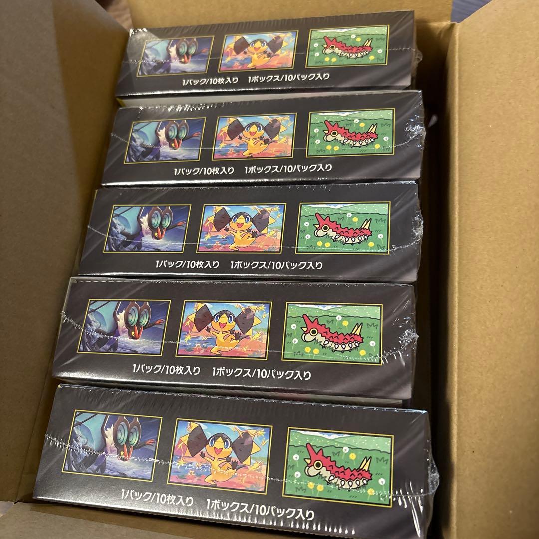 ポケモンカードゲーム メガドリームEX 5箱セット　未開封シュリンク付き