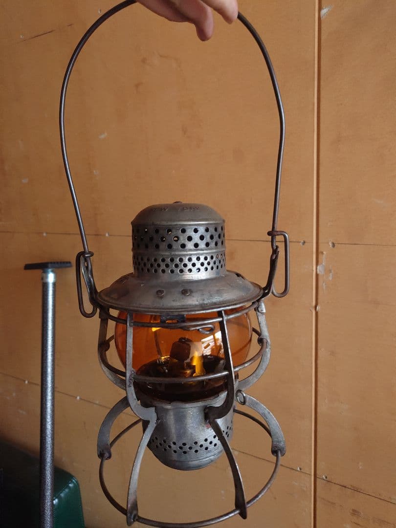 レイルロードランタン　1925年製　おまけ付き