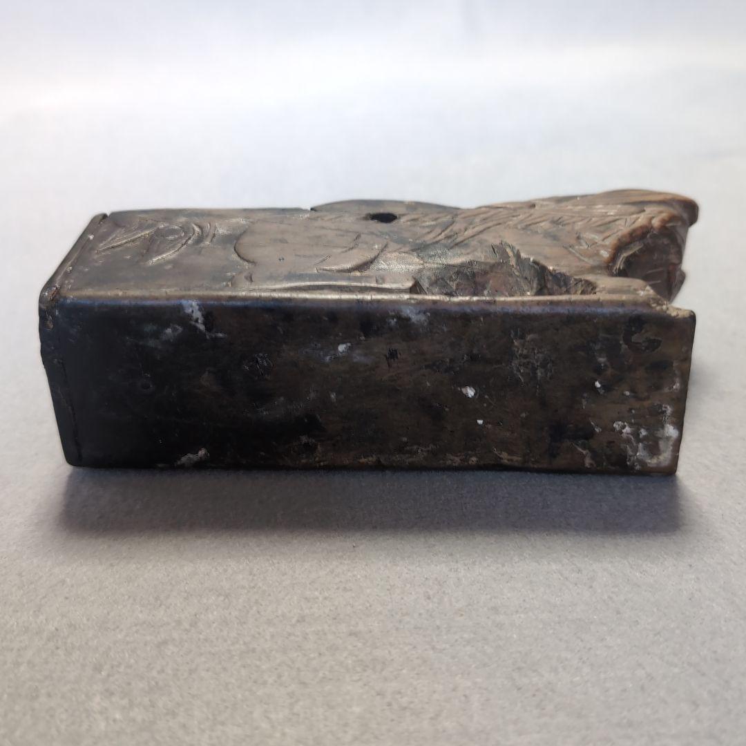 李朝 木製 獅子型 墨壺 木製墨壺 李朝木工 獅子型墨壺 李朝墨壺 李朝工芸