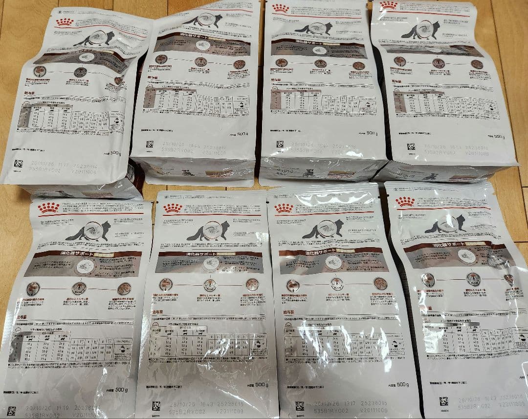 ロイヤルカナン 消火器サポート 500g×8袋