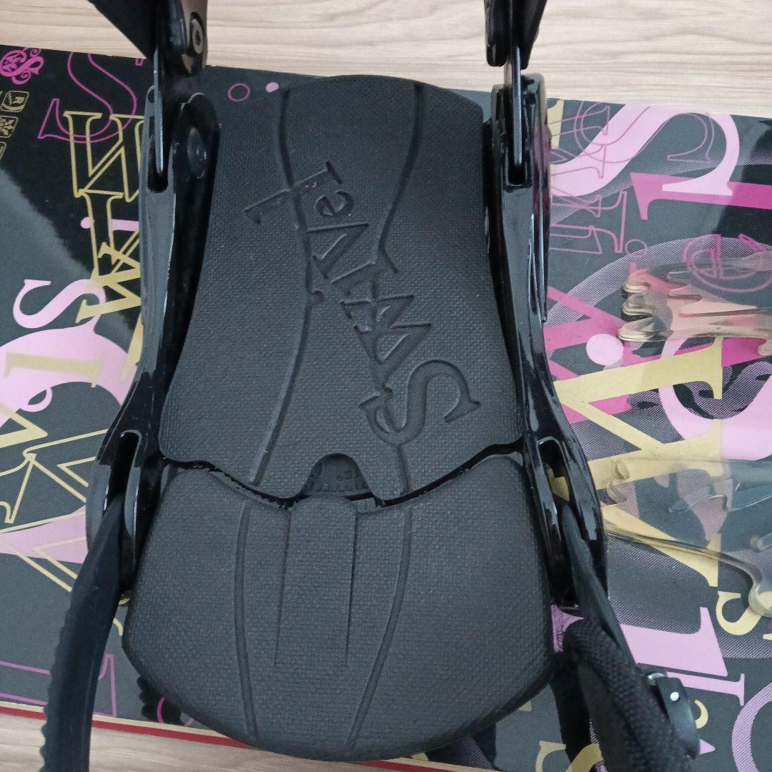 【訳あり】swivel 　スノーボード　139cm　板　ビンディング　2点セット