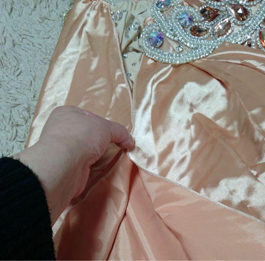 お値下げ小柄さんにベリーダンス衣装 ピンクベージュ