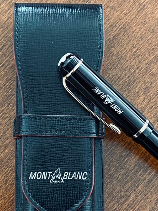 【廃番未使用限定物】モンブラン100周年　ボールペン＋専用ペンケースセット