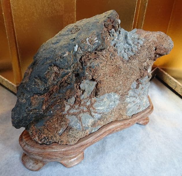 菊花石 岐阜県根尾谷産 川ずれ3.2キロ 鑑賞石 観賞石 自然石 天然石 置物