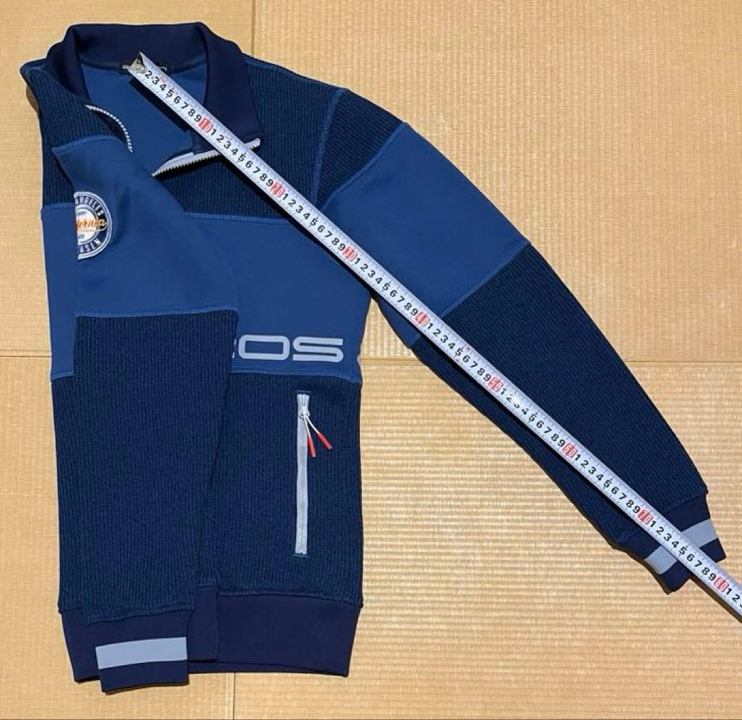 ROSASEN ニットジャケット クォーターゲージブルゾン ゴルフ M ネイビー