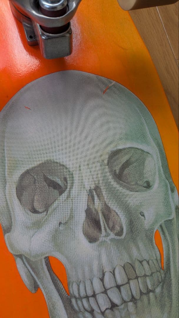 CHRISTENSON スカルデザイン サーフスケートボード YOW