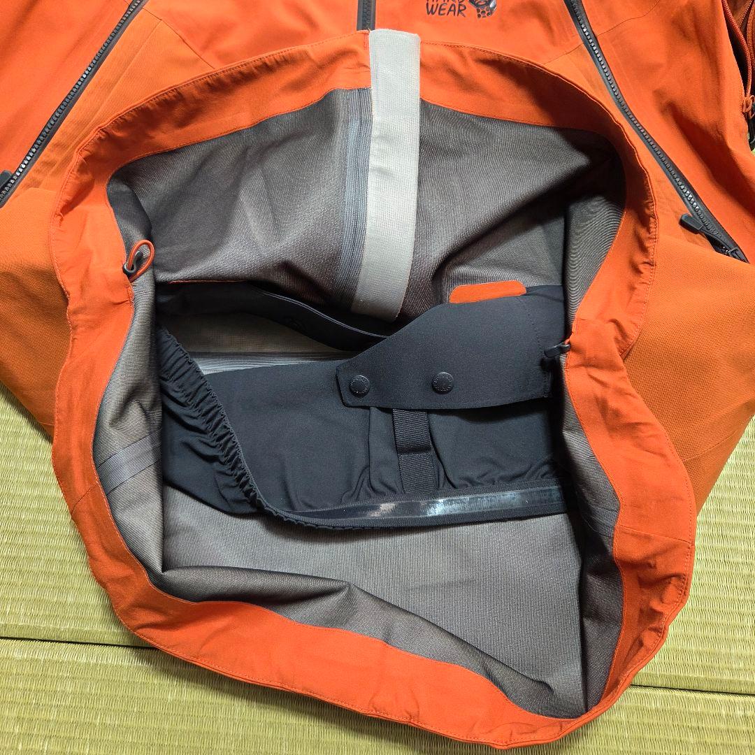 マウンテンハードウェア　バウンダリーリッジゴアテックス　ジャケット　オレンジ　M