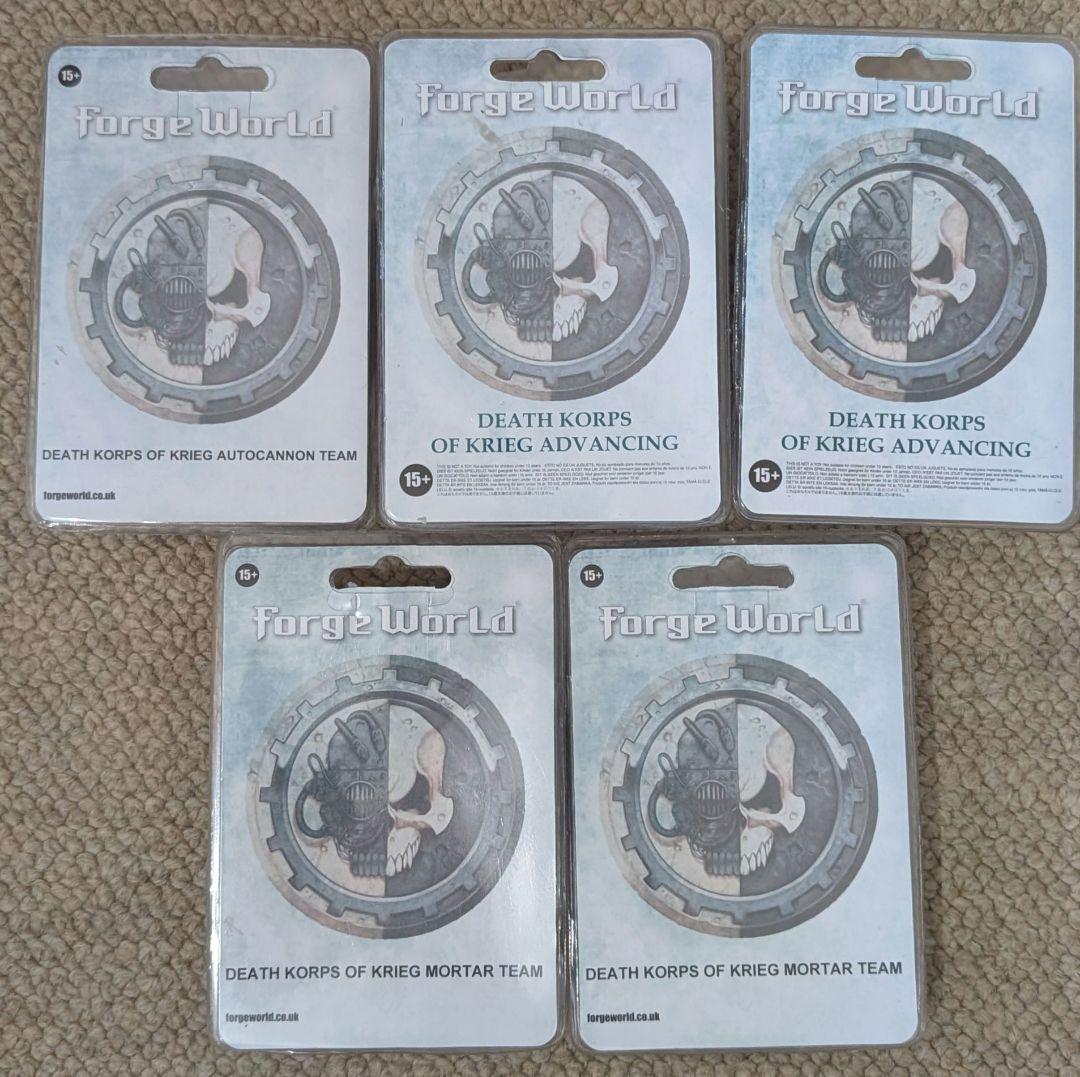 ForgeWorld Dethkorps of krieg 19点セット販売