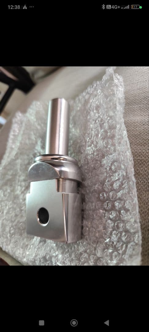 クエ竿　アルミ石突　石鯛　口白